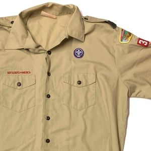 BOY SCOUTS of AMERICA Adult Uniform Shirt 2XL